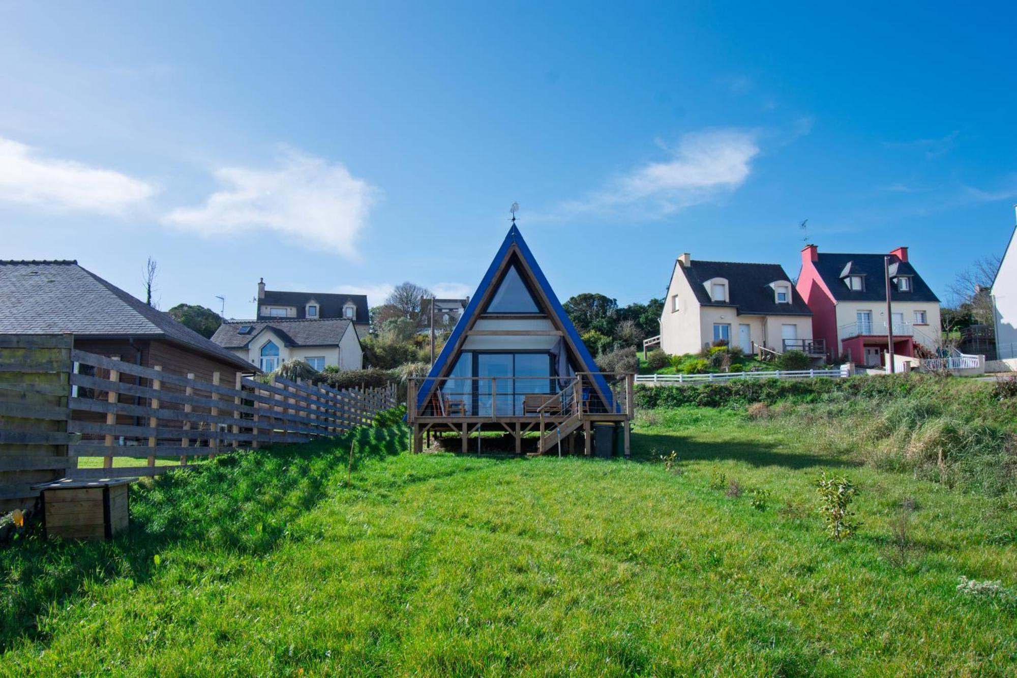 Villa Le Tipi Bleu Tiny House Neuve Avec Terrasse Et Jardin Camaret-sur-Mer Exterior foto